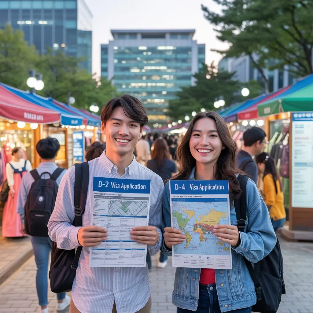 Südkorea Studentenvisum 2026: D-2 & D-4 Visum für Deutsche beantragen